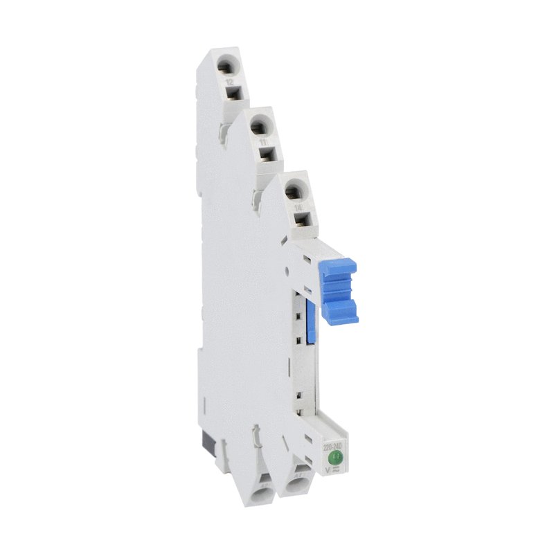 Đế cho relay trung gian HR101CE060, 110…125VAC/DC, SPRING TERMINALS