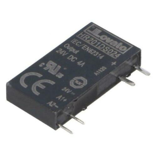 Relay trung gian 1 SSR, 4A, 24VDC CONTROL, 3…24VDC