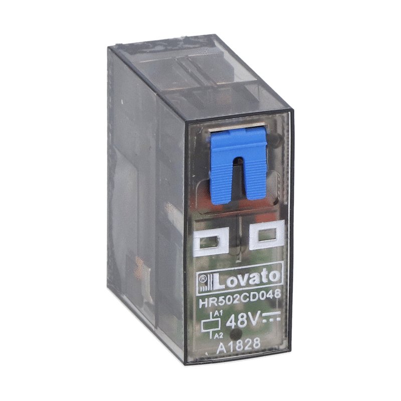 Relay trung gian 2 C/O, 8A, 48VDC COIL, 250V