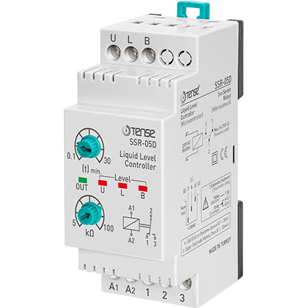 Relay mức nước (kết hợp với điện cực đo) có thể điều chỉnh thời gian trễ SSR-05D