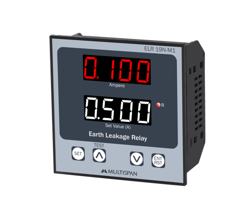 Relay bảo vệ dòng rò, 96×96 modbus ELR-19N-M1